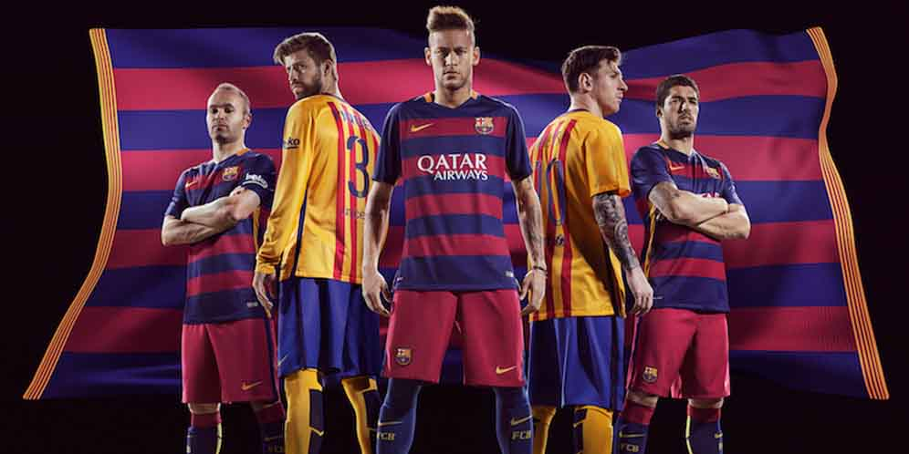 Barca Cuek Dengan Larangan Pakai Jersey Mereka di Arab